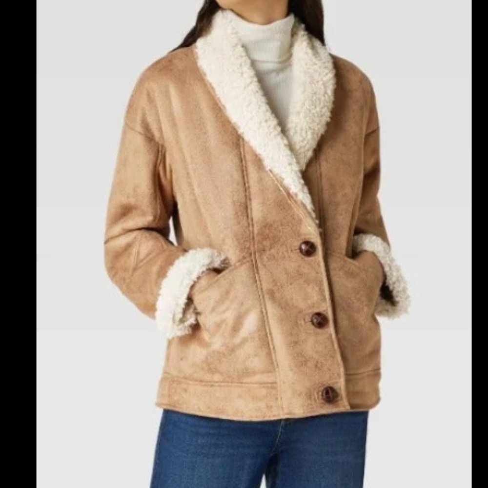 scotch and soda sherling jacket